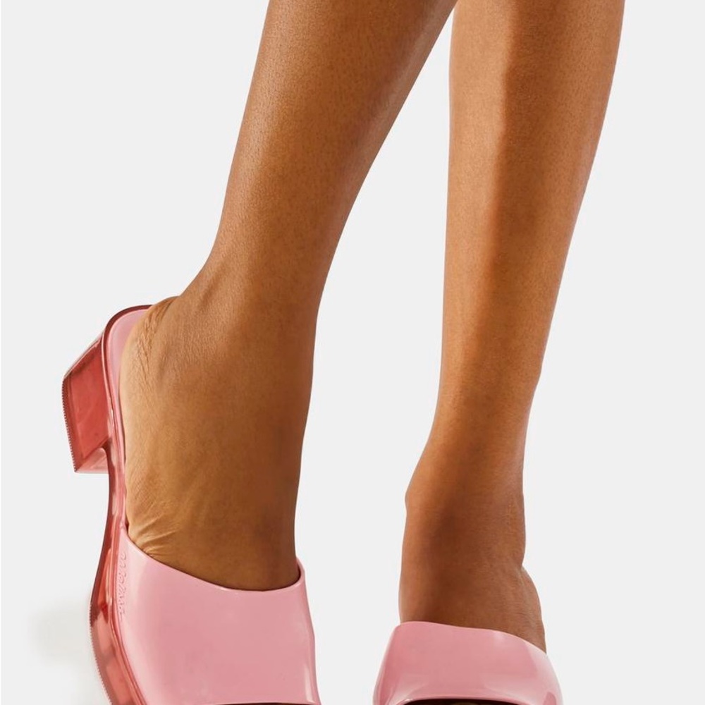 MELISSA
Shape Pink Block Heel Mules size 5 - Picture 4 of 12